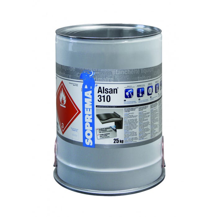 Résine PU pour l'étanchéité liquide non circulables - ALSAN® 310 RAL1014 - 25kg