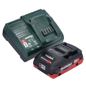 Metabo Basic Set 1x LiHD battery pack 18 V 4,0 Ah ( 625367000 ) + Metabo SC 30 charger 12 - 18 V ( 316067840 )