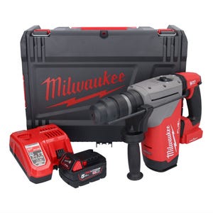 Milwaukee M18 ONEFHPX-501X Perfo-burineur sans fil 5,0 J 18V Brushless + 1x Battérie 5,0 Ah + Chargeur rapide + Coffret HD Box