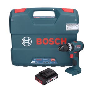 Bosch GSB 18V-45 Professional Perceuse-visseuse à percussion sans fil 18 V 45 Nm Brushless + 1x batterie 2,0 Ah + L-Case - sans