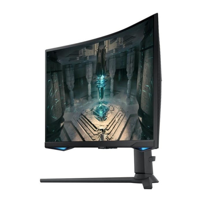 Ecran PC Gamer Incurvé - SAMSUNG - ODYSSEY G6 - G65B S27BG650EU - 27'' QHD - Dalle VA - 1 ms - 240Hz - HDMI / DisplayPort - AMD
