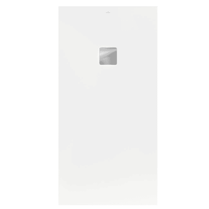 Receveur antidérapant 160 x 80 VILLEROY ET BOCH Planeo acrylique rectangle stone white