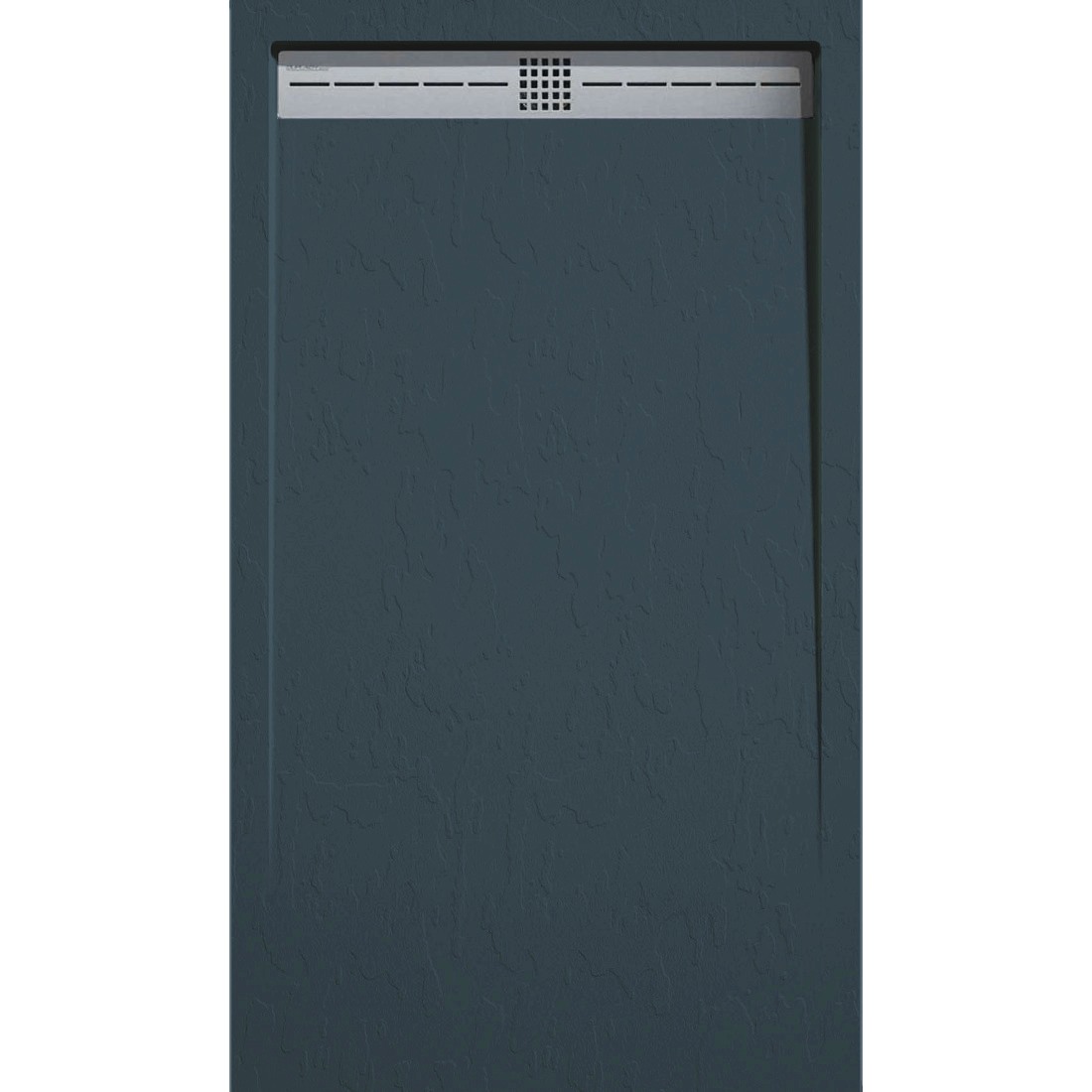 Receveur de douche 70x70 gris anthracite effet pierre Receveur de douche 70x70 gris anthracite effet pierre