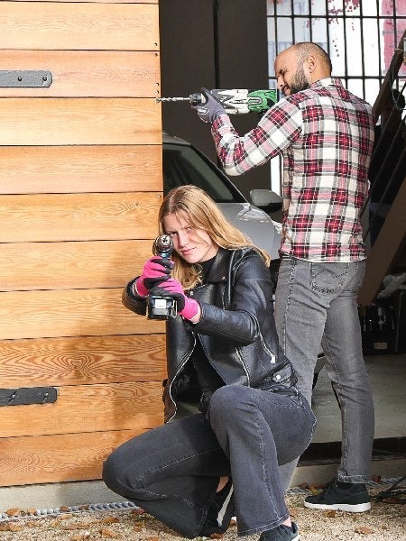 Gant ROSTAING pour le bricolage et gros travaux en nitrile DENIM Gants pour  Professionnels‎