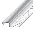 Nez marche terrasse alu anodise3m ep20mm