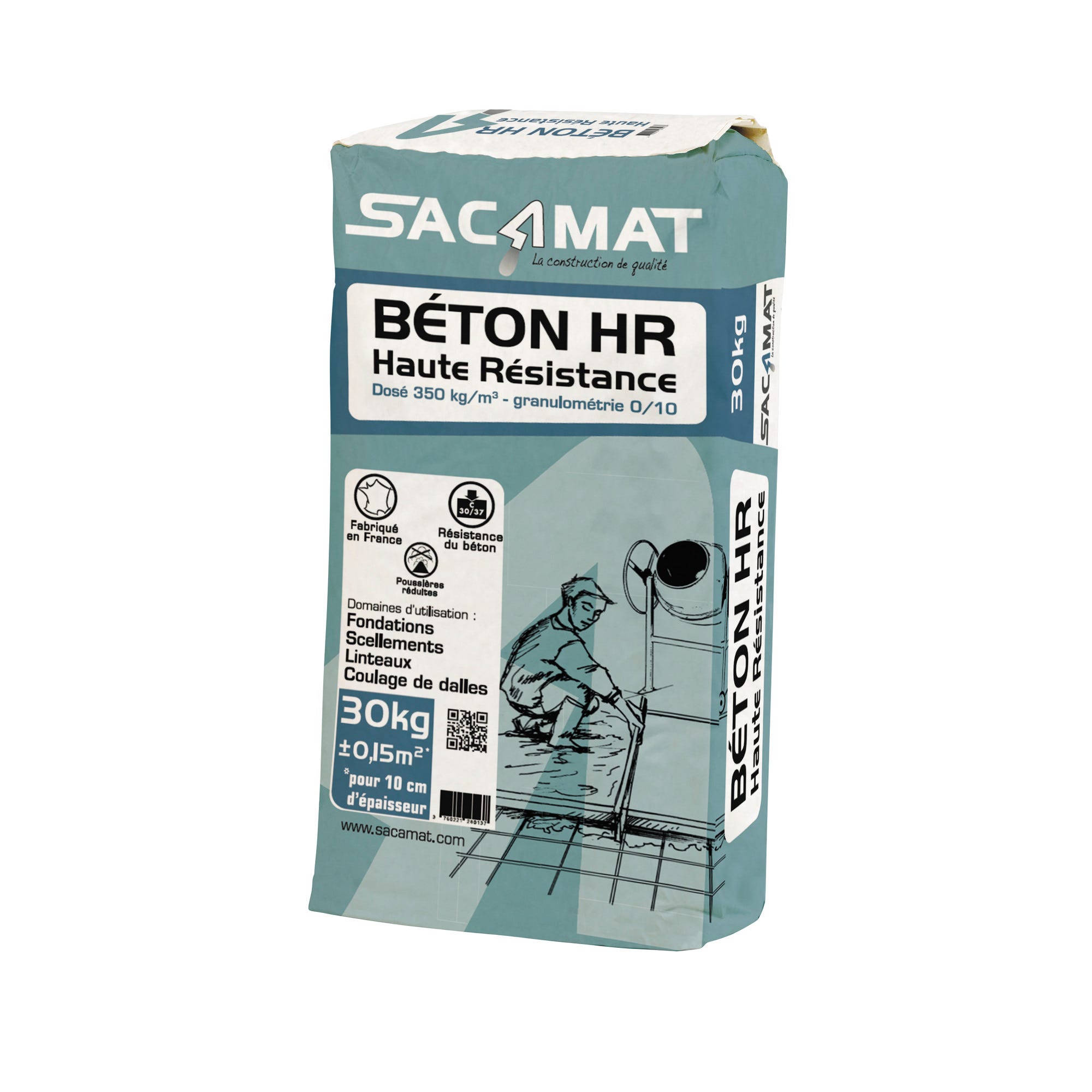 Beton HR Sacamat 30 Kg Bricoman