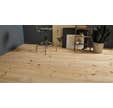 Parquet massif brut pin des landes Montana, à clouer, Dimensions: 2000 x 200 x 21 mm, Colis de 2 m²