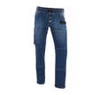 Pantalon de travail stretch Bleu T.46 Molleton denim - MOLINEL