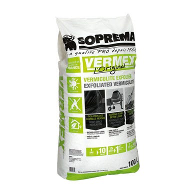 Vermiculite VERMEX® SOPREMA® SAC DE 100L, R selon l'épaisseur 1