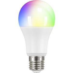 Ampoule smart E27 A60 RGB + blanc 810Lm