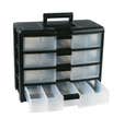 Casier de rangement transportable 4 tiroirs amovibles