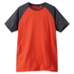 Tee-shirt manches courtes olbia orange T.XXL - PARADE