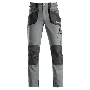Pantalon de travail Gris/Noir T.XL SLICK - KAPRIOL 0
