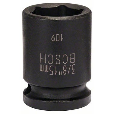 Douilles adaptables pour vis à tête hexagonale 3/8'' Diam.15 mm - BOSCH 0