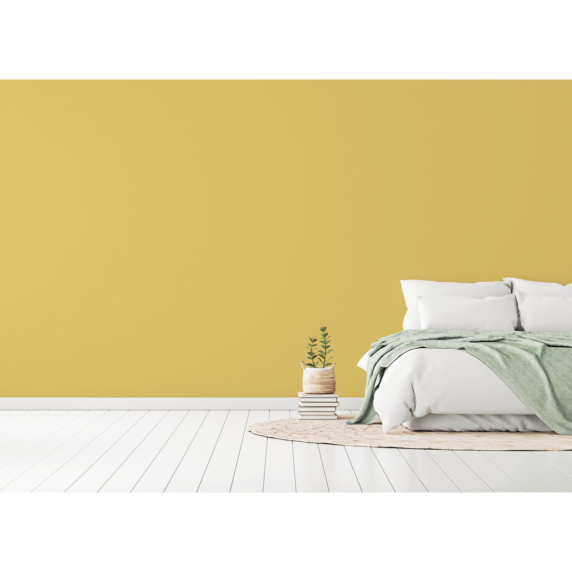 Peinture intérieure satin jaune matejko teintée en machine 10L HPO - MOSAIK 4
