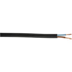 Cable électrique HO3VVF 2x0,75 mm² noir 10 m - NEXANS FRANCE  0