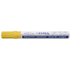Marqueur peinture jaune Industry Marker - LYRA  1