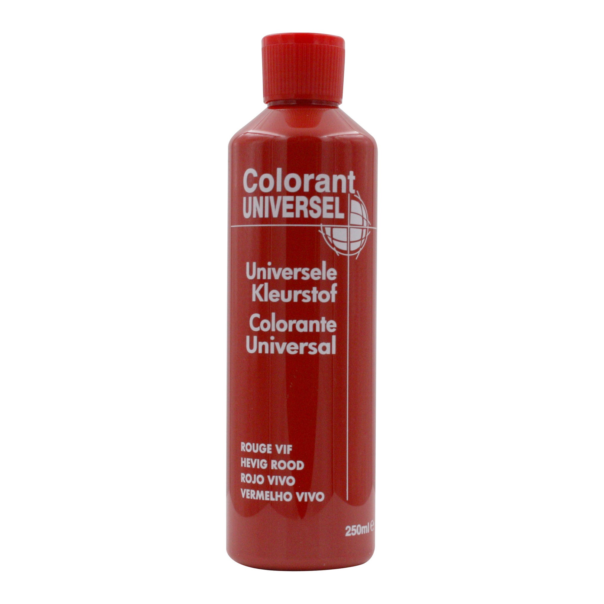 Colorant universel pour peinture aqueuse ou solvantée rouge vif 250 ml - RICHARD COLORANT 0