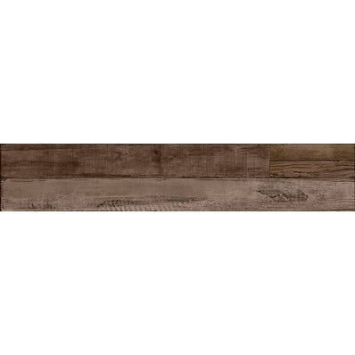 Carrelage intérieur marron effet bois l.23 x L.120 cm Artwood 1