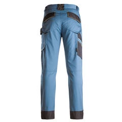 Pantalon de travail bleu pétrole/noir T.XXL SLICK - KAPRIOL 1