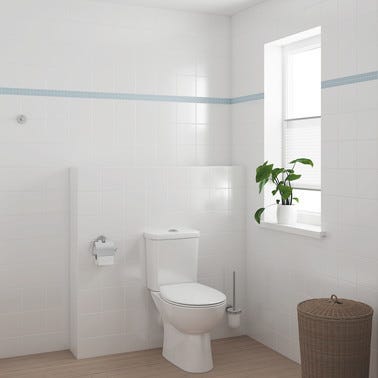 Pack WC à poser sans bride Blanc alpin Bau Ceramic - 39496000 GROHE 