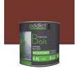 Peinture bois glycéro int/ext rouge basque 0,5 L - ADDICT