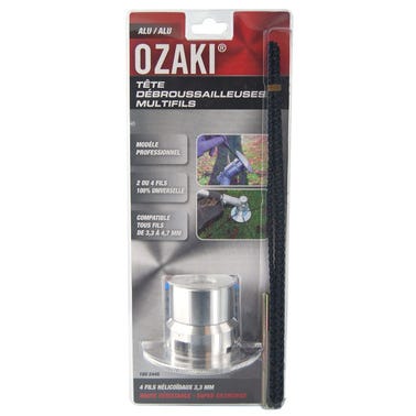 Tête universelle multifils aluminium - OZAKI 0