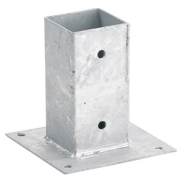 Platine pour poteau bois 7x7 deals