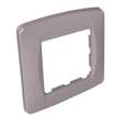 Plaque simple homea taupe zeiger