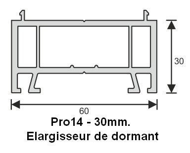 Elargisseur Pour Porte D Entree Pvc Bricoman