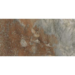 Carrelage sol extérieur effet pierre l.30 x L.60 cm - Nerva Mix 0