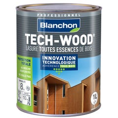 Lasure bois extérieurs verticaux chene rustique 1 L Tech-Wood® - BLANCHON 0