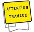 Panneau Kc1 T1 "Attention Travaux" - TALIAPLAST
