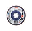 Disque à Lamelles X-Lock Ø 125mm Grain 80 BOSCH Professionnel Plateau Plastique - pour meuleuse X-LOCK