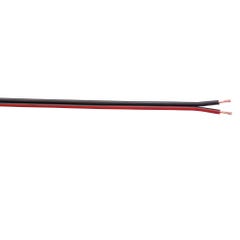 Câble HI-FI rouge/noir 2 x 0,75 mm² Long.10 m 0