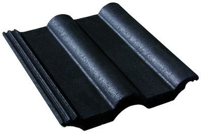 Tuile Bt Double Romane Noir Monier Bricoman