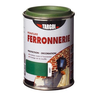 Peinture ferronerie vert 250 ml - TARGOL 0