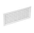 GRILLE PVC INTERIEURE 108 x 254 MM 1B111 BLANC NICOLL