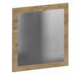 Miroir salle de bain l.60 x H.60 cm Natural rock