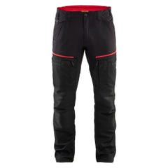 Pantalon de travail Noir/Rouge T.44 1456 - BLAKLADER 0