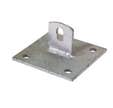 Ancre sur platine pour jambe de force