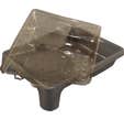 Lot bac à peinture plat plastique 180 mm + 3 éco-recharges