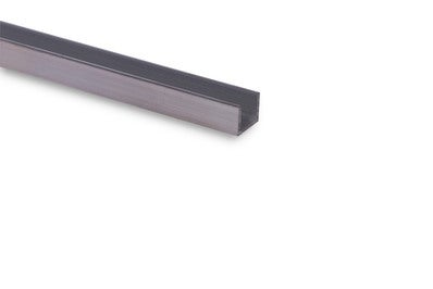 Profilé U aluminium brut 10 x 13 x 10 mm, 2,5 m