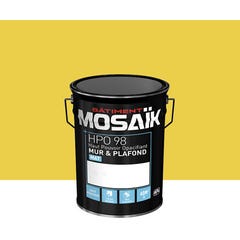 Peinture intérieure mat jaune braz teintée en machine 4L HPO - MOSAIK 1
