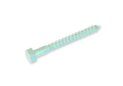 Tirefond 10x120 Acier Galvanise 10pcs Bricoman