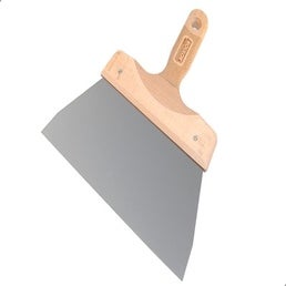 Couteau à enduire manche bois - largeur 6,3 cm