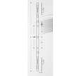 KIT SERRURE 3 PTS pour baies coulissantes aluminium