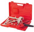 Coffret de montage raccords PER à glissement diamètres 12, 16 et 20 mm
