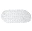 Tapis antidérapant bleu pour baignoire l.35 x L.67 cm