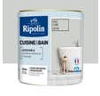 Peinture intérieure multi-supports satin gris lomé 0,5 L Cuisine & bain - RIPOLIN